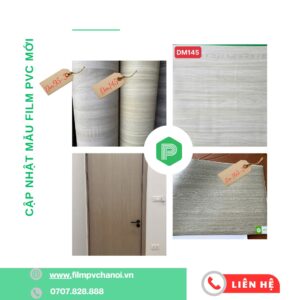 Film nhựa PVC cho cửa gỗ