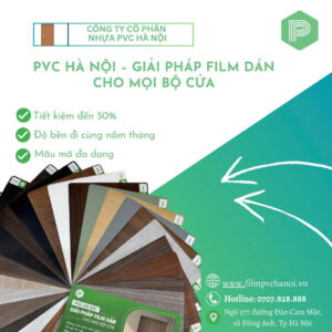 Film nhựa PVC cho cửa gỗ