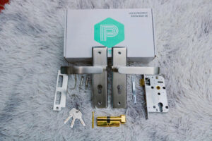 Khóa Protect P04 sở hữu thiết kế tay gạt truyền thống