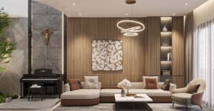 Film dán tấm nhựa nano trong nội thất hiện đạ