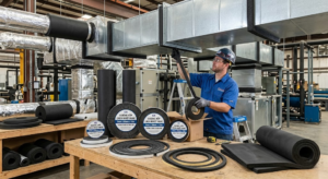 Gioăng xốp cho hệ thống điều hòa và thông gió