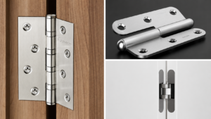 Trọng lượng cửa lại quyết định việc lựa chọn bản lề inox