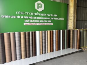 PVC HÀ NỘI – địa chỉ cung cấp Film PVC dán cửa Composite