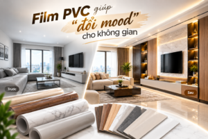 Film PVC Cho Tấm Nhựa Nano nâng tầm không gian, tối ưu chi phí